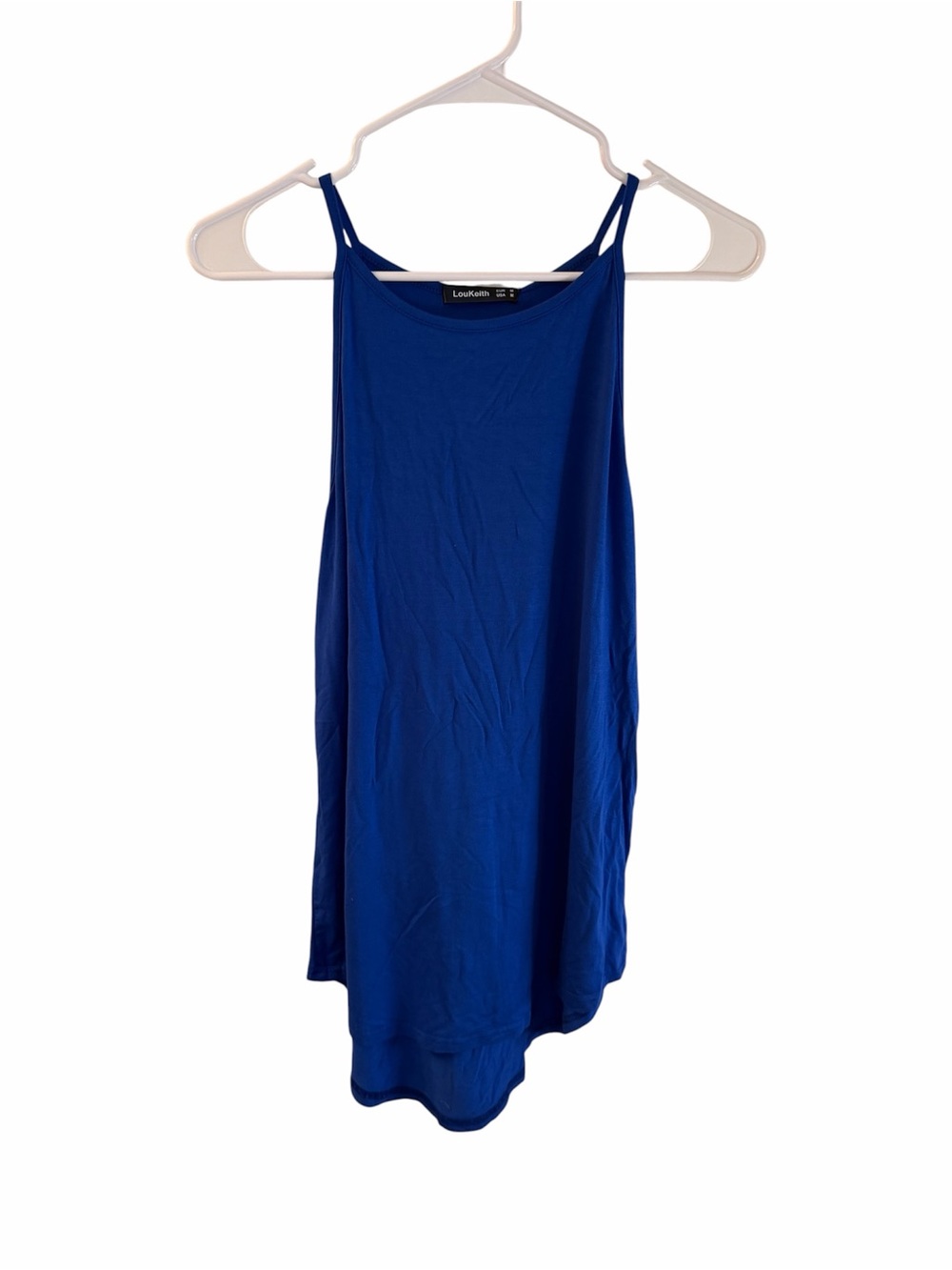 Royal Blue High-Neck Camisole